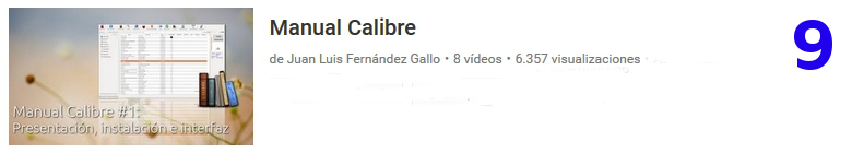 curso del software libre calibre en youtube