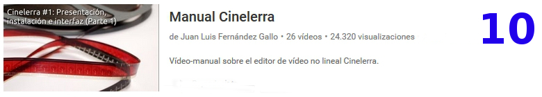 curso del software libre cinelerra en youtube