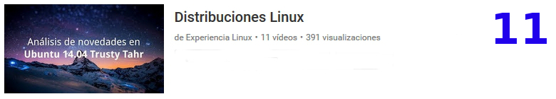 análisis de distribuciones Linux en youtube