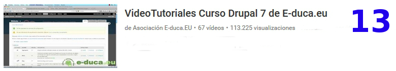 curso de drupal en youtube