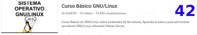 curso servidores Debian GNU / Linux en youtube