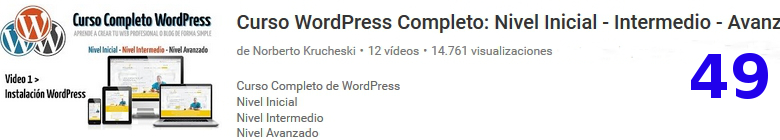 curso de wordpress en youtube